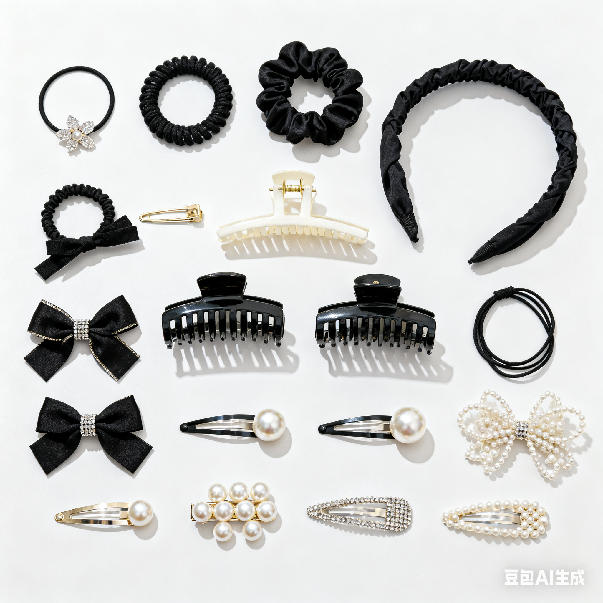 Wear hair accessories