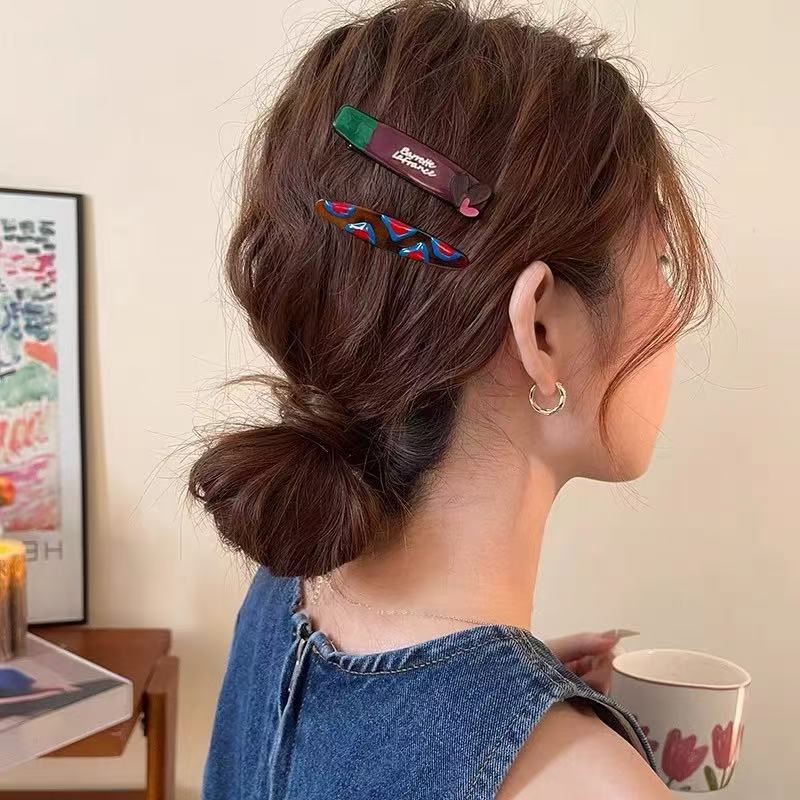 [H44]14# red and blue dots brown + green, red and brown color matching letters