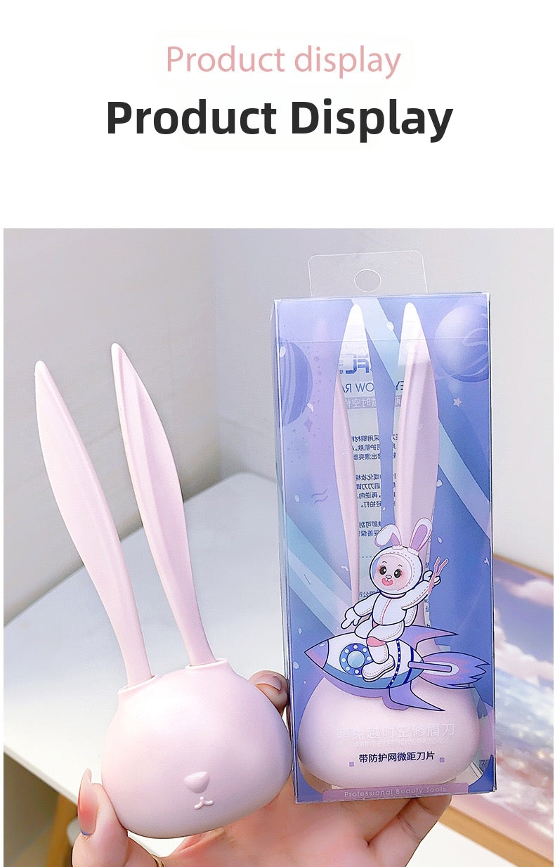 [I16]彩色可愛兔子眉毛修剪器2件裝