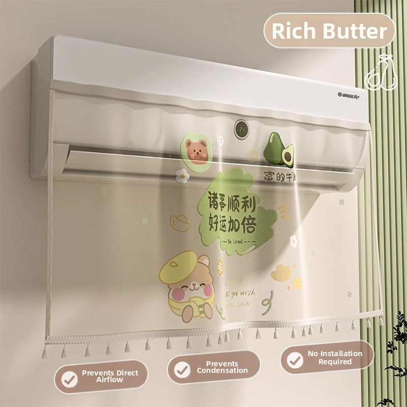 [I67]Air conditioning windshield curtain