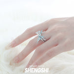 [F89]Original design ice butterfly ring SSJZ-471