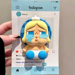 [H2]3D矽膠星人哭泣嬰兒磁性支架