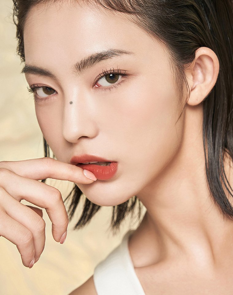 [A37]3Ce 模糊水彩 #棕褐色