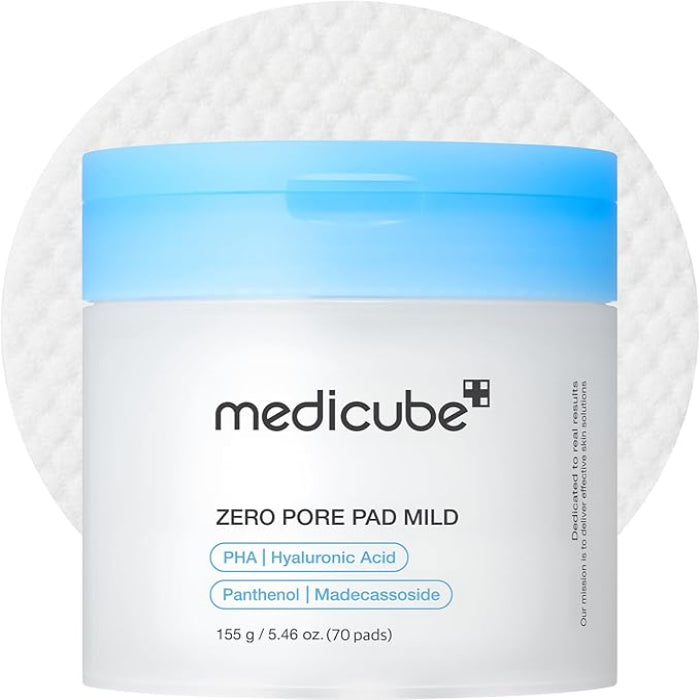 [C12] សំលីជូតមុខ Medicube Zero Pore Pad ស្រាល