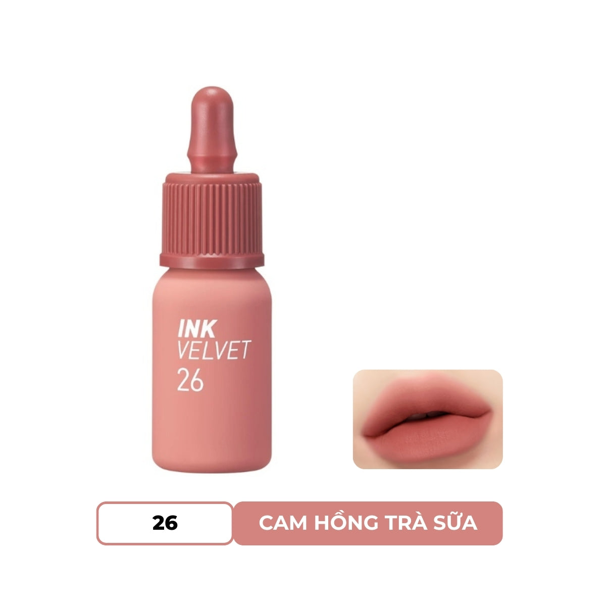 [A67]Peripera Ink Velvet - 26 Well Made Nude