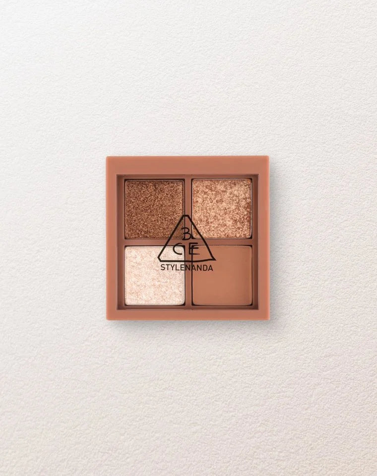 [A29]3Ce 4-color Mini Multi Eye Color Palette Eyeshadow Palette #Casual Talk