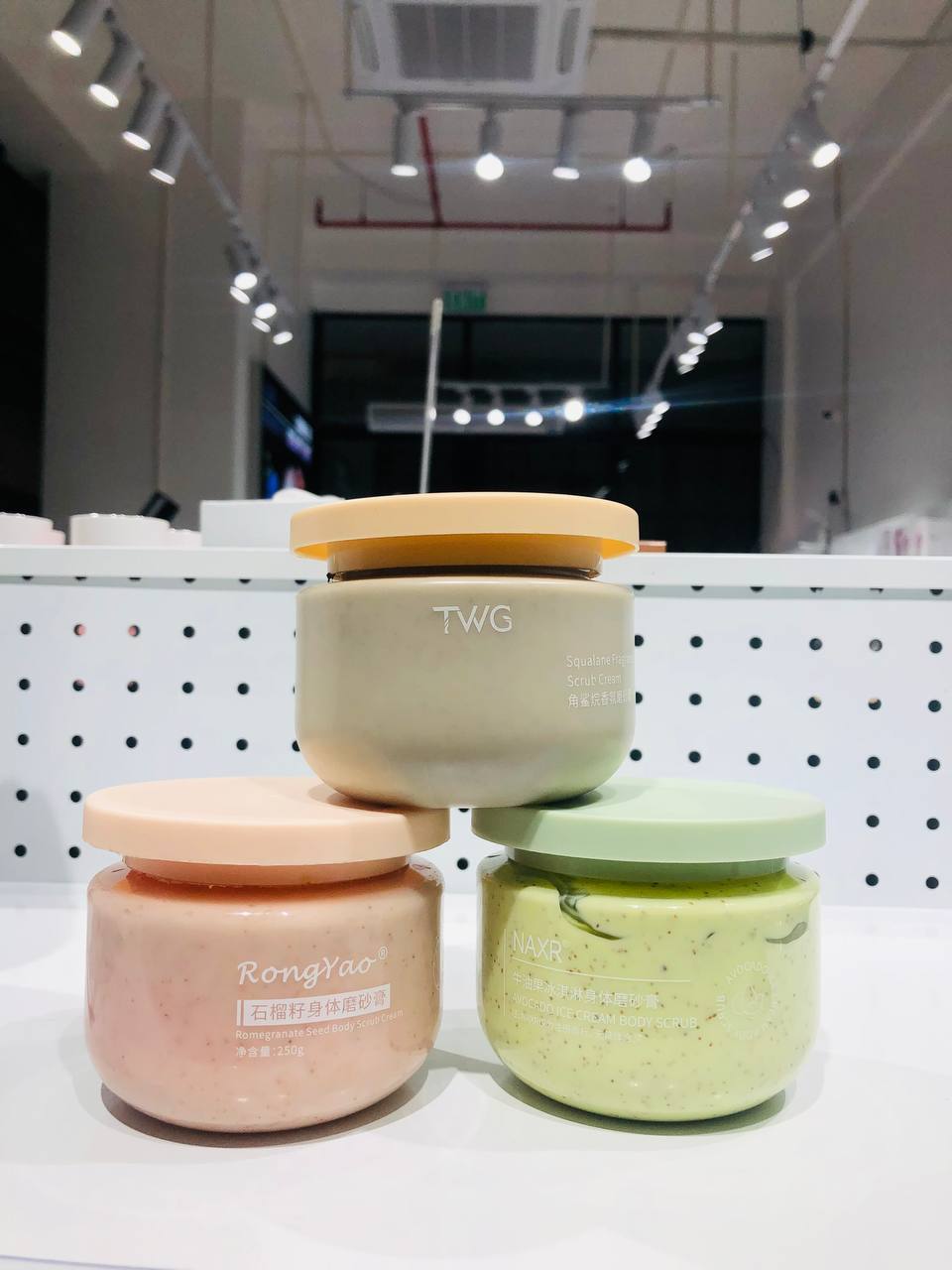 (LIVE)Body scrub set